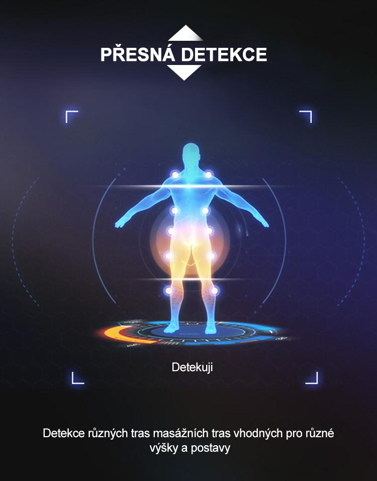 Masážní křeslo 3d